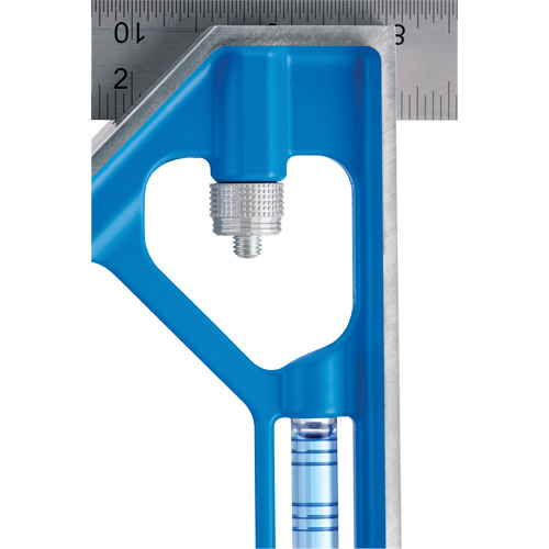 &eacute;querre combin&eacute;e True Blue, 12" lo, 1/16" Graduations, Acier, Ordinaire Northern Industrial Supply Inc.