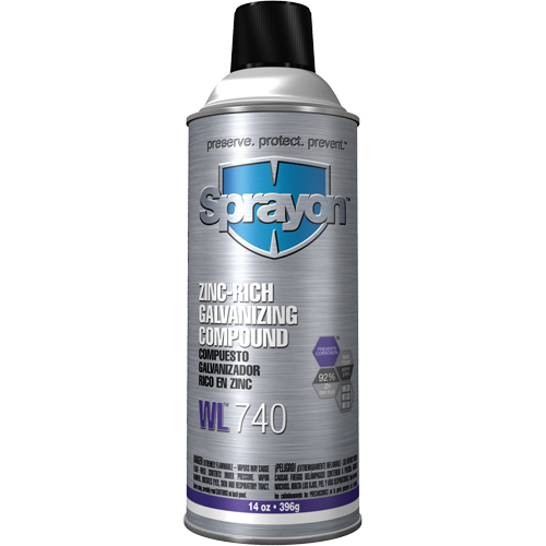 WL740 Zinc-Rich Galvanizing Compound, Aerosol Can Northern Industrial Supply Inc.
