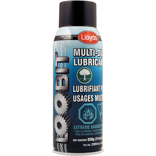 Lubrifiant polyvalent et appr&ecirc;t pour c&acirc;ble dacier, Canette a&eacute;rosol Northern Industrial Supply Inc.