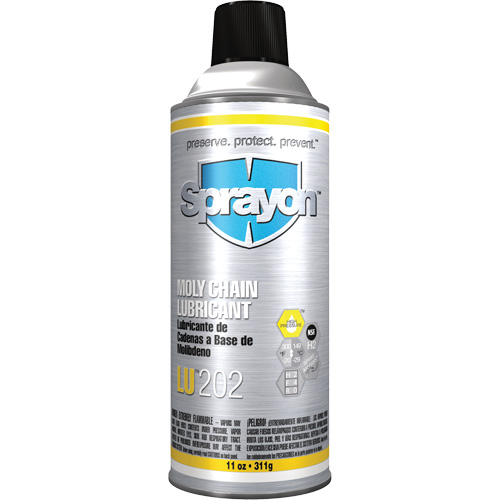 LU202 Moly Chain Lubricant, Aerosol Can Northern Industrial Supply Inc.