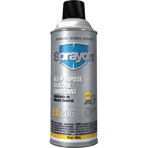 LU206 All-Purpose Silicone Lubricant, Aerosol Can Northern Industrial Supply Inc.