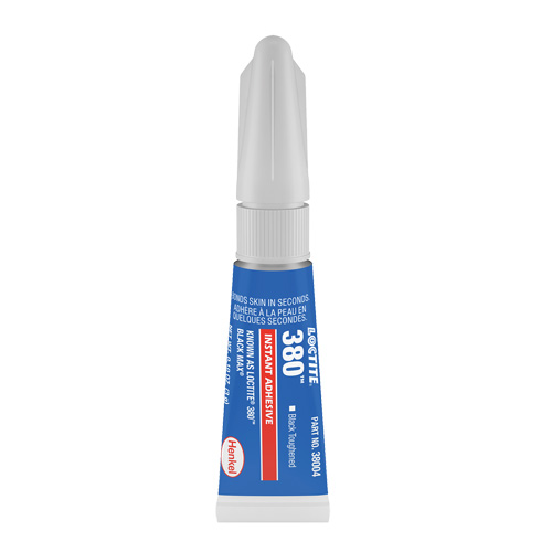 Adh&eacute;sif renforc&eacute; Black Max 380, Noir, Tube, 3 g Northern Industrial Supply Inc.