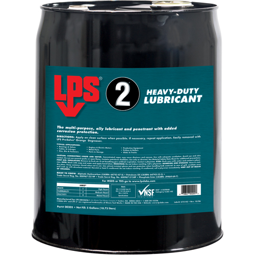 Lubrifiant surpuissant 2, Seau Northern Industrial Supply Inc.