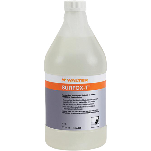 Nettoyant de soudures SURFOX-T, 1,5 L, Bouteille Northern Industrial Supply Inc.