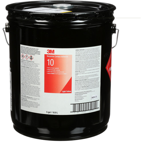 Colle contact Ten Bond, Seau, 5 gal., Jaune Northern Industrial Supply Inc.