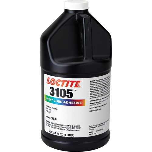 Acrylique &agrave; s&eacute;chage par photo polym&eacute;risation 3105, 1 L Northern Industrial Supply Inc.