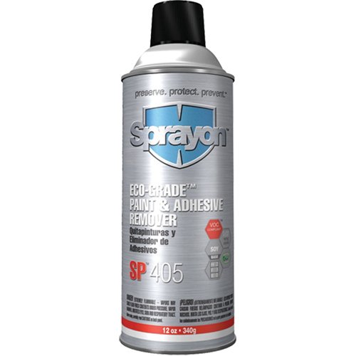 SP405 Eco-Grade Paint & Adhesive Remover, 12 oz, Aerosol Can Northern Industrial Supply Inc.