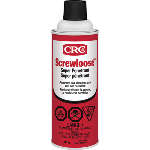 Super p&eacute;n&eacute;trant Screwloose, Canette a&eacute;rosol, 312 g Northern Industrial Supply Inc.
