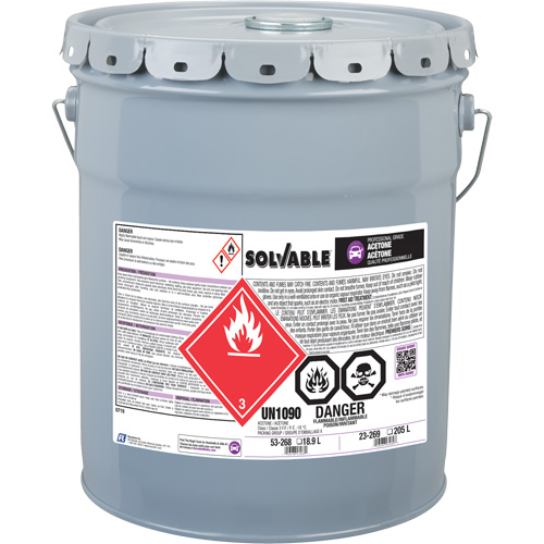 Ac&eacute;tone liquide, 18,9 L Northern Industrial Supply Inc.