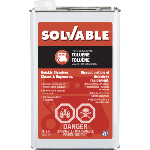 Professional Grade Toluene Northern Industrial Supply Inc.