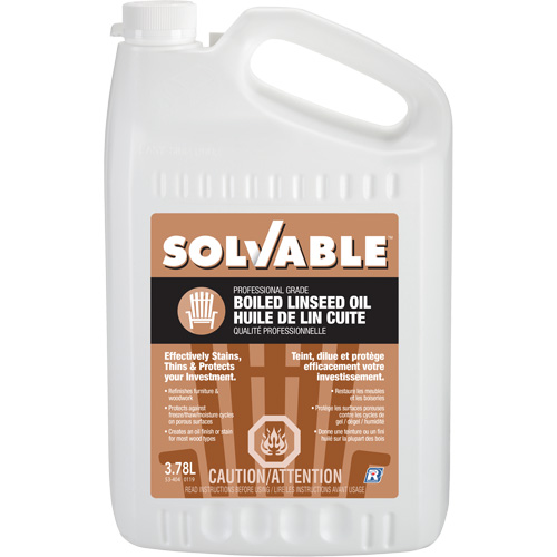 Huile de lin bouillie, Cruche, 3,78 L Volume net Northern Industrial Supply Inc.