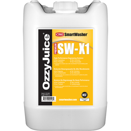 Solution de d&eacute;graissage SmartWasher OzzyJuice SW-X1 HP, Cruche Northern Industrial Supply Inc.
