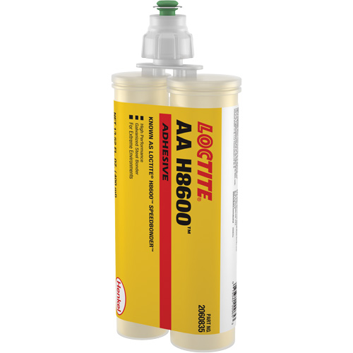 Speedbonder H8600, r&eacute;sine (A), Deux composants, Cartouche, 400 ml, Bleu Northern Industrial Supply Inc.