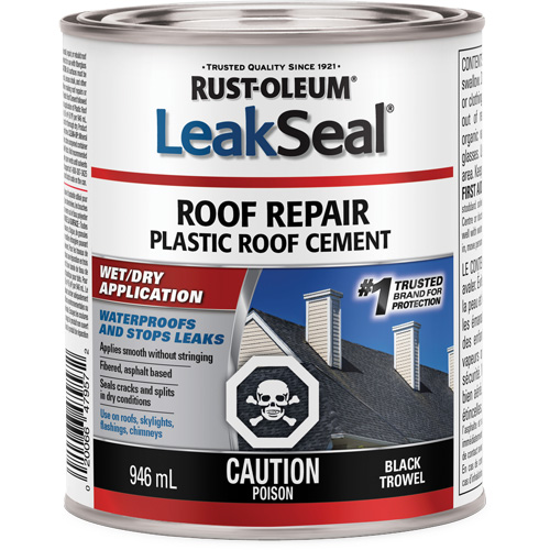 Produit de r&eacute;paration de toit sec/humide LeakSeal Northern Industrial Supply Inc.