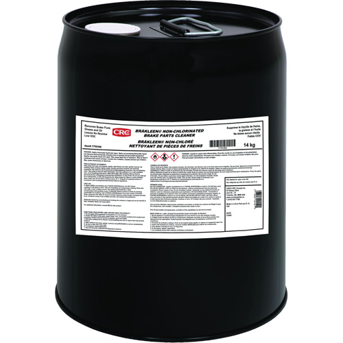 Nettoyant de pi&egrave;ces de freins sans chlore Brakleen &agrave; faibles &eacute;missions COV, Seau Northern Industrial Supply Inc.