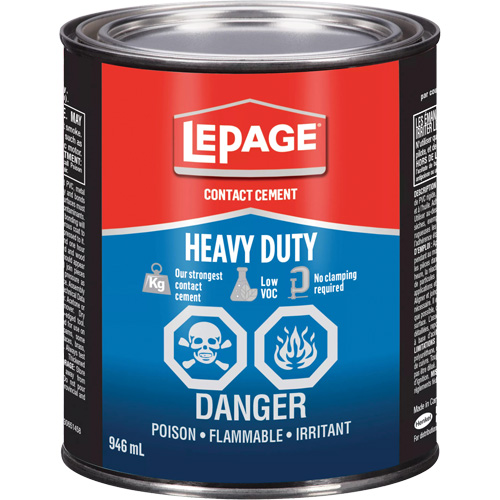 Adh&eacute;sif de contact puissant, Canette, 946 ml, Ambr&eacute;e Northern Industrial Supply Inc.