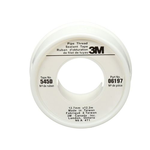 Ruban scellant &agrave; joints Scotch, 480" lo x 1/2" la, Blanc Northern Industrial Supply Inc.