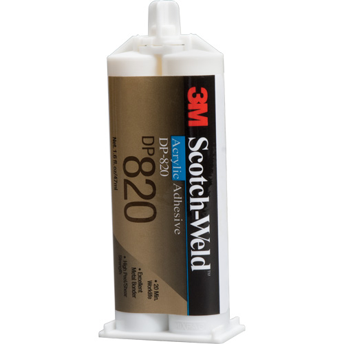 Adh&eacute;sif acrylique Scotch-Weld, Deux composants, Cartouche double, 1,6 oz liq., Blanc cass&eacute; Northern Industrial Supply Inc.