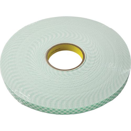 Double-Coated Foam Tape, 33 m (108') L x 18 mm (3/4") W, 62.5 mils, Urethane Northern Industrial Supply Inc.