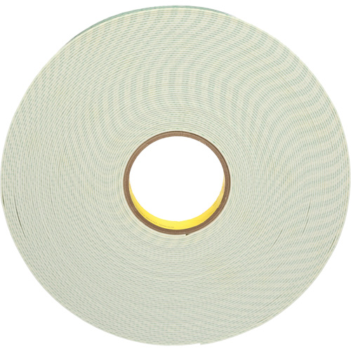 Ruban de mousse avec rev&ecirc;tement deux c&ocirc;t&eacute;s, Ruban double face en mousse, 33 m (108') lo x 25,4 mm (1") la, 62 mils, Ur&eacute;thane Northern Industrial Supply Inc.