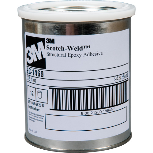 Scotch-Weld Adhesive, 0.94 L, Pail, One-Part, Off-White Northern Industrial Supply Inc.