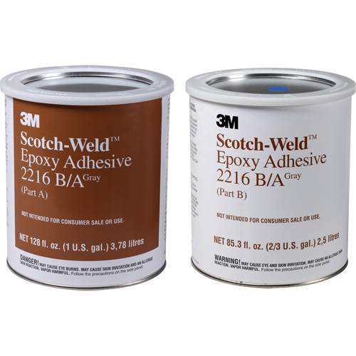 Adh&eacute;sif Scotch-Weld, 1 gal., Seau, Deux composants, Gris Northern Industrial Supply Inc.