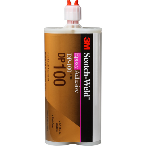 Adh&eacute;sif Scotch-Weld, 400 ml, Cartouche, Deux composants, Transparent Northern Industrial Supply Inc.