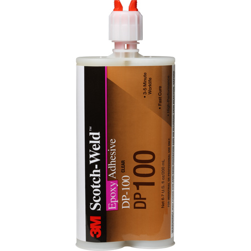 Scotch-Weld Adhesive, 200 ml, Cartridge, Two-Part, Translucent Northern Industrial Supply Inc.