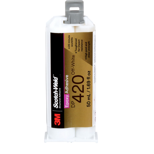Adh&eacute;sif Scotch-Weld, 1,25 oz lq, Cartouche, Deux composants, Blanc cass&eacute; Northern Industrial Supply Inc.