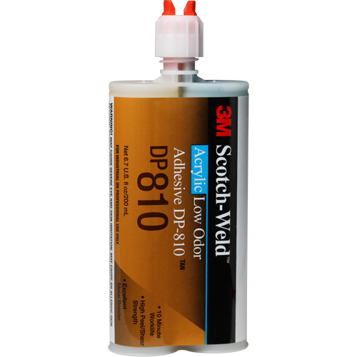 Scotch-Weld Low-Odor Acrylic Adhesive, Two-Part, Cartridge, 200 ml, Off-White Northern Industrial Supply Inc.