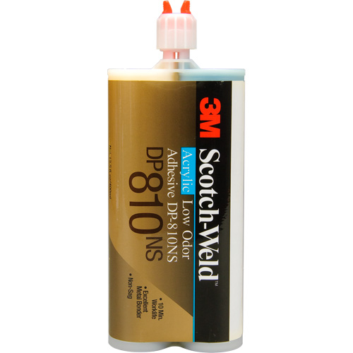 Scotch-Weld Low-Odor Acrylic Adhesive, Two-Part, Cartridge, 200 ml, Off-White Northern Industrial Supply Inc.