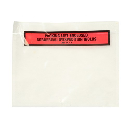Packing List Envelope, 7" L x 5" W, Endloading Style Northern Industrial Supply Inc.