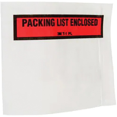 Packing List Envelope, 5-1/2" L x 4-1/2" W, Endloading Style Northern Industrial Supply Inc.