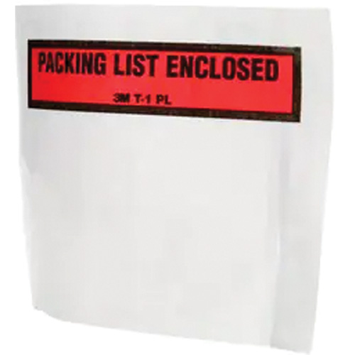 Packing List Envelope, 5-1/2" L x 4-1/2" W, Endloading Style Northern Industrial Supply Inc.