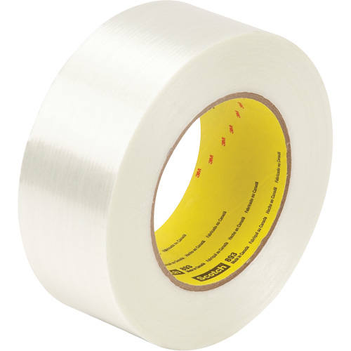 Ruban renforc&eacute; de filaments Scotch, &eacute;paisseur 6 mils, 12 mm (1/2") x 55 m (180')  Northern Industrial Supply Inc.