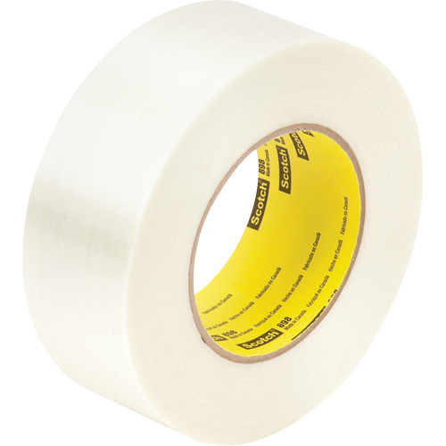 Scotch&reg; Filament Tape, 6.6 mils Thick, 6 mm (1/4") x 55 m (180')  Northern Industrial Supply Inc.
