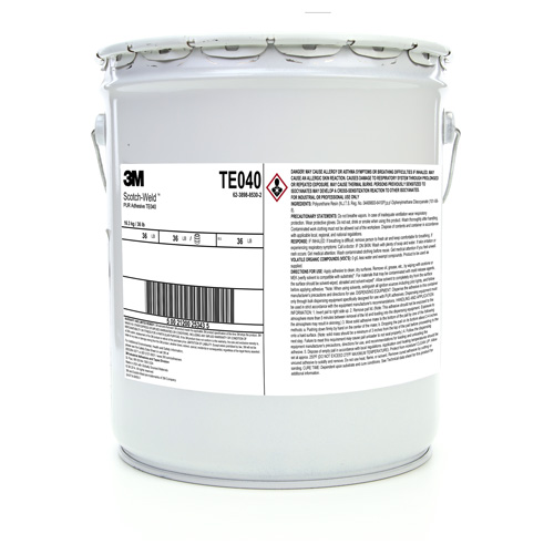 Adh&eacute;sif PUR Scotch-Weld, 5 gal., Seau, Transparent Northern Industrial Supply Inc.
