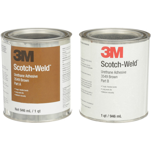 Scotch-Weld Urethane Adhesive 3549, 64 fl. oz., Can, Brown Northern Industrial Supply Inc.