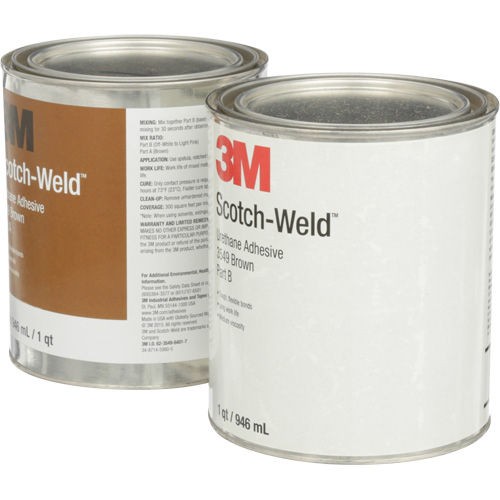 Scotch-Weld Urethane Adhesive 3549, 64 fl. oz., Can, Brown Northern Industrial Supply Inc.