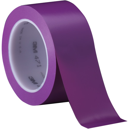 Ruban en vinyle 471, 50,8 mm (2") la x 32,9 m (108') lo, 5,2 mils, Mauve Northern Industrial Supply Inc.