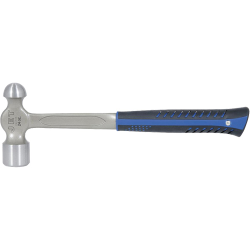 JSBP-24 Marteau &agrave; panne ronde tout en acier pour usage tr&egrave;s intensif, Poids de la t&ecirc;te 24 oz, Face Poli, Prise Acier plein Northern Industrial Supply Inc.