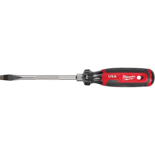 Tournevis &agrave; fente, Tige de 5/16", Ronde, 279 mm lo, Prise en Coussin&eacute;e Northern Industrial Supply Inc.