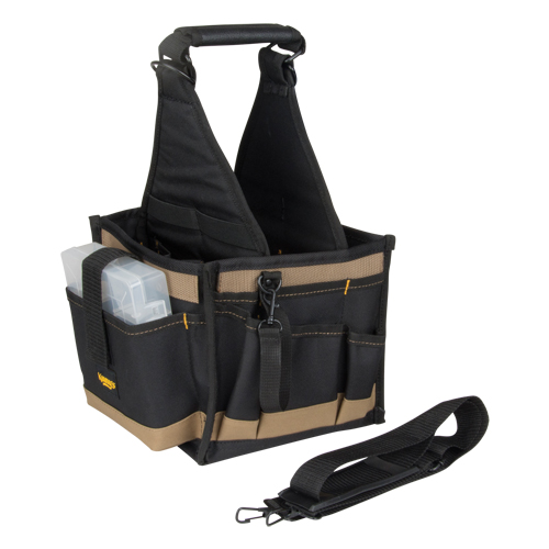 Tool Pouches, Canvas, 25 Pockets, Black Northern Industrial Supply Inc.
