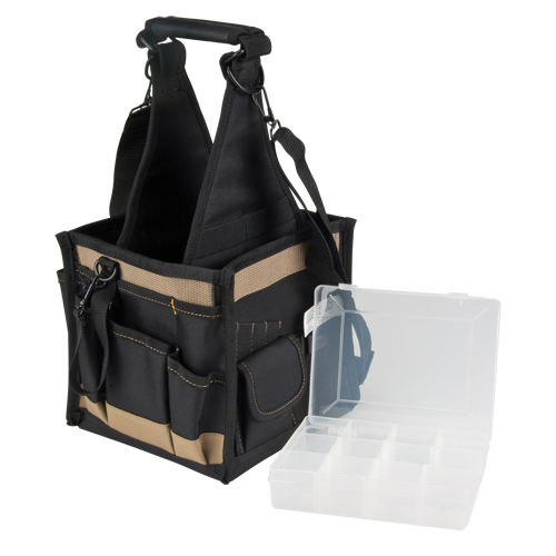 Tool Pouches, Canvas, 25 Pockets, Black Northern Industrial Supply Inc.