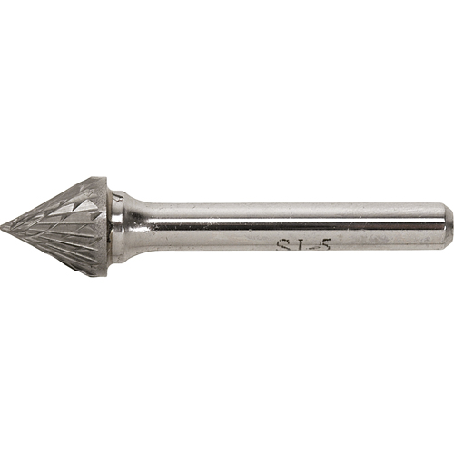 Solid Carbide Burr, SJ-3, 3/8" Dia., 1/4" Shank, 5/16" Depth of Cut Northern Industrial Supply Inc.