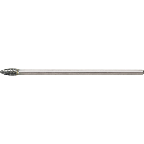 Solid Carbide Burr, SH-2L6, 5/16" Dia., 3/4" Depth of Cut Northern Industrial Supply Inc.
