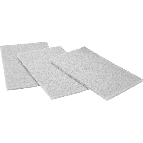 Tampons de nettoyage manuel Scotch-Brite No 7445, C&eacute;ramique, 6" x 9", Grain Nettoyage Northern Industrial Supply Inc.