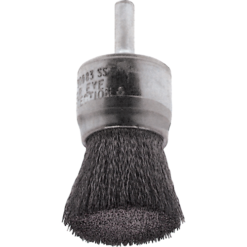 Brosses mont&eacute;es &agrave; fils cr&ecirc;p&eacute;s, 1/2", Fils 0,0104", Tige 1/4" Northern Industrial Supply Inc.