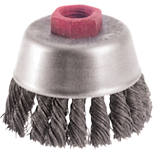 Knot Wire Cup Brushes - High Speed Small Grinder, 2-3/4" Dia. x M10x1.25 Arbor Northern Industrial Supply Inc.