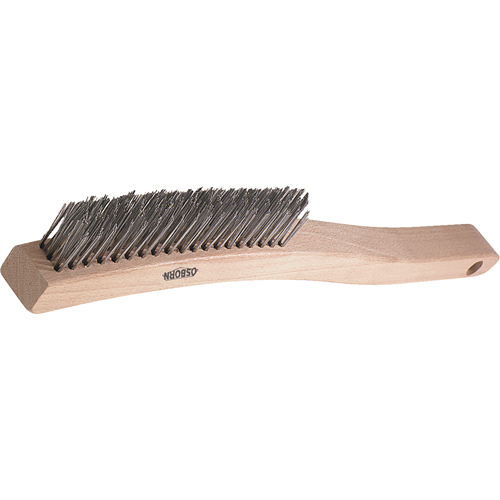 V-Trim Long Handle Scratch Brushes, Stainless Steel, 3 x 19 Wire Rows, 13-3/4" Long Northern Industrial Supply Inc.